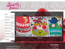 Tablet Screenshot of judithbolos.com